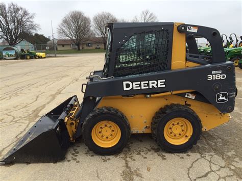 318d skid steer|john deere 318d for sale.